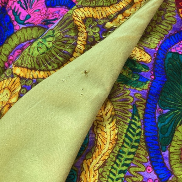 Vintage paisley maxi wrap skirt - Picture 12 of 12